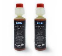 2x 250ml ERC Diesel Plus 2.0 Biocidi 1:1000 Concentrato Automobile Barche Con