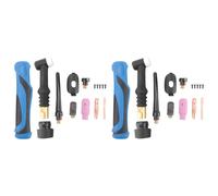 2X -26F Corpo Torcia TIG TIG26F Testa Torcia per Saldatura Ad WP26 7274