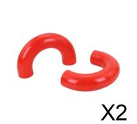 2x 2x Coperture per Ganci di Traino Coperture in Silicone Accessori per Auto