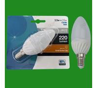 2x 3.5W LED Ultra Bassa Energia, Accensione Immediata, Perla Candela Lampadina,