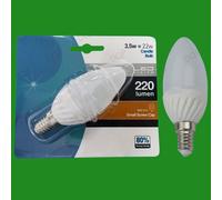 2x 3.5W LED Ultra Bassa Energia, Accensione Immediata, Perla Candela Lampadina,