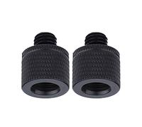 2X 3/8 A M6 M10 M12 Vite Della Macchina Fotografica Treppiede Connessione Base di Montaggio Fisso Vite di Conversione Treppiede Accessori Fotografia 3/8 Femmina A M6 M10 M12 Maschio Sgancio Rapido