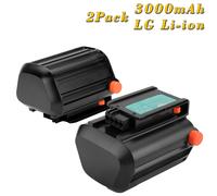 2X 3000mAh 18V Al litio Batteria per Gardena 9839-20 9840-20 BLi-18 TCS Li-18/20