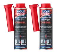2X 300Ml Liqui Moly 5128 Pulitore Del Sistema Del Motore Additivo Diesel