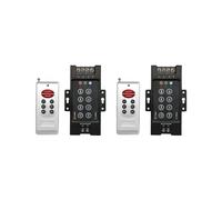 2X 30A Controller Wireless Remoto per Striscia LED RGB Controller Wireless RF Doppio A 8 Tasti