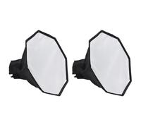 2X, 30cm Ottagon Universal Softbox Flash Diffusore Camera Soft Box Portatile per Yongnuo Speedlite Photo Studio