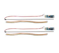 2X 355mm Kit Striscia Retroilluminazione A Led per Schermo Ccfl per Aggiornamento