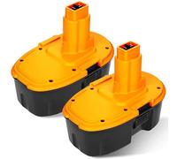 2X 3600mAh Sostituzione per Dewalt batteria 18V NI-Mh DC9096 DE9098 DE9095 DE9096 DW9096 DW9095 DW9098 DC9099 DE9039 DE9503 DC925 DC725 per Dewalt 18V batteria 3.6Ah cordless strumento Catastro