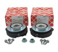 2x 37897 Febi BILSTEIN Federbeinlage VAG Frontale per Seat Altea Audi VW A3 Q3