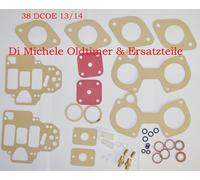 2x 38 Dcoe 13/14 Carburatore Weber Kit, Fiat 2300, Wartungskit, Gasket, Service