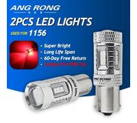 2x 382 1156 BA15S P21W Lampadine LED Rosso Freccia Stop Luce Freno Laterali 12V