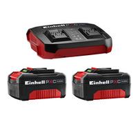 Kit 2 Batterie Einhell PXC 18V 4Ah + Doppio Caricabatterie