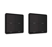 2X 4 Gang per Tuya 12 Scene , Controller Un Pulsante Scenario di Automazi1609 [EEK: A]