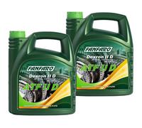 2X 4 Litri Originale FANFARO Olio Per Cambio Automatico ATF IID