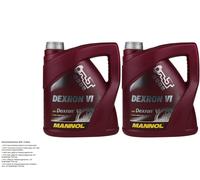 2X 4 Litri Originale MANNOL Olio Cambio Dexron VI Olio Per Cambio Automatico