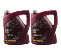 20 (5x4) Litro Mannol SAE 75W-90 Basic Plus Olio per Ingranaggi Api GL4+