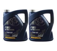 2X 4 Litri Originale MANNOL Olio Del Cambio FWD Olio Del Cambio 75W-85 API GL 4