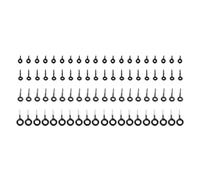2x 40 Pcs Asta Zattera Pesca Guide Kit di Riparazione Accessori