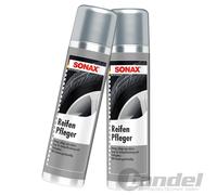 SONAX Cura pneumatici, 400 ml, pulisce gli pneumatici e ripristina la loro lucentezza nera profonda originale, Art. N. 04353000-544