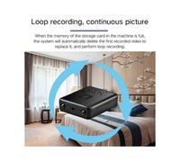 2X 4K Full HD 1080P Ip Cam XD WiFi Videocamera per Visione Notturna IR-CUT Videocamera di Sicurezza con Rilevamento del Movimento