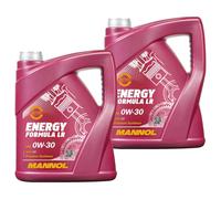 2X 5 Litri MANNOL Energy Formula LR SAE 0W-30 7922 Olio Motore ACEA C2 JAGUAR