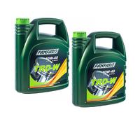 2x 5 Litro FANFARO Trd-W Uhpd 10W-40 Api CI4 Sl Nkw Olio Motore E7 A3 B4 228.3