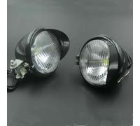 2x 5'' Universal Moto LED Angel Eye Proiettore Fari fendinebbia per Honda Yamaha