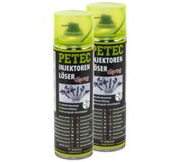 2x 500 ML Iniettore Spruzzino Candele Candelette Risolutore Spray Antiruggine