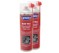 2x 500 ML Presto Multi Wax Cera Spray Protezione Corrosione Dalla Ruggine 432125