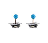 2X 5Pin Arcade Joystick 4/8 Way Fighting Stick Parti di Ricambio per Game Arcade Joystick DIY(B)