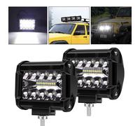 2x 60W LED LUCE FARO 12V 36V LAMPADA DA LAVORO FARETTO AUTO BARCA CAMION KLW SUV