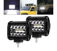 2x 60W LED LUCE FARO 12V 36V LAMPADA DA LAVORO FARETTO AUTO BARCA CAMION KLW SUV [EEK: A+++]