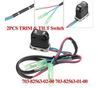 2X 703-82563-02-00 703-82563-01-00 Interruttore TRIM & TILT A Per Fuoribordo