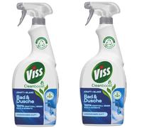 4x 750ml Viss Forza & Lucido Bagno e Doccia Spray Con Lift Action