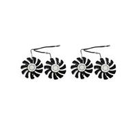 2X 75Mm 2Pin GTX1050Ti GPU Cooler DUAL Fan per MSI Geforce GTX 1050Ti GTX-1050-Ti-4GT-OC Raffreddamento Della Scheda Grafica