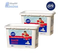 76025 GRE BROMO LENTO DISINFETTANTE PULIZIA PISCINA 1 KG PASTIGLIE 20 GR