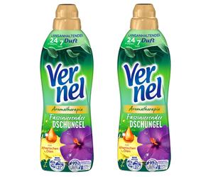 2X 800ML Vernel Aromaterapia Ammorbidente Affascinante Giungla 37WL