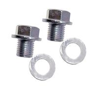 2X 90009-R70-A00 Tappo di scarico della coppa dell'olio motore con rondella compatibile con Civic CR-V CR-Z Insight Pilot Prelude Ridgeline S2000