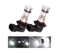 2x 9005 HB3 6000K 100W 2323 LED Proiettore Fendinebbia Lampadine Bianco
