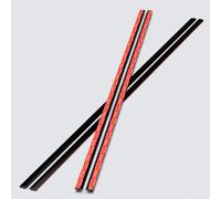 2x 950mm Nero Cardini Flessibili - Non è necessaria la colla. autoadesive