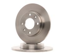 2x A.B.S. 15315 Disco freno adatto per PEUGEOT 205 II (20A/C) 106 I (1A, 1C)