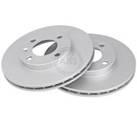 2x A.B.S. 15704 Disco freno Anteriore per VW GOLF III (1H1) 239mm