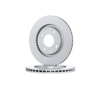 2x A.B.S. 15841 Disco freno Anteriore adatto per PEUGEOT 266mm