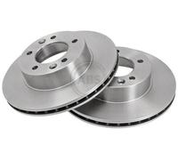 2x A.B.S. 16044 Disco freno Anteriore per MAZDA RX 7 II (FC) 276mm