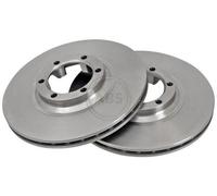 2x A.B.S. 16074 Disco freno Anteriore per HYUNDAI GALLOPER II (JK-01) 277mm