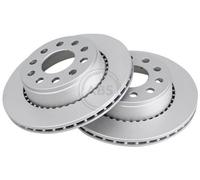2x A.B.S. 16205 Disco freno Posteriore per AUDI 100 Sedan (4A2, C4) 269mm