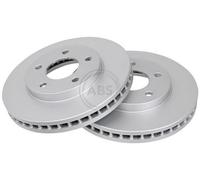 2x A.B.S. 16351 Disco freno Anteriore per CHEVROLET CAMARO F 278mm