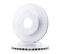 2x A.B.S. 16590 Disco freno Anteriore per VOLVO V40 Kombi (645) 256mm