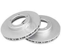 2x A.B.S. 17186 Disco freno per TOYOTA LAND CRUISER 100 (UZJ100) 322mm