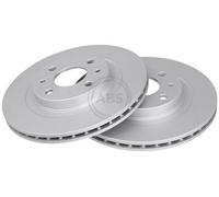 2x A.B.S. 17342 Disco freno Anteriore per LADA KALINA Schrägheck (1119) 260mm